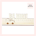 Be Mine Wood Valentine Truck Holiday Countdown