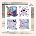 Pastel Halloween Sticker Sheet