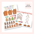 Build A Gingerbread House Sticker