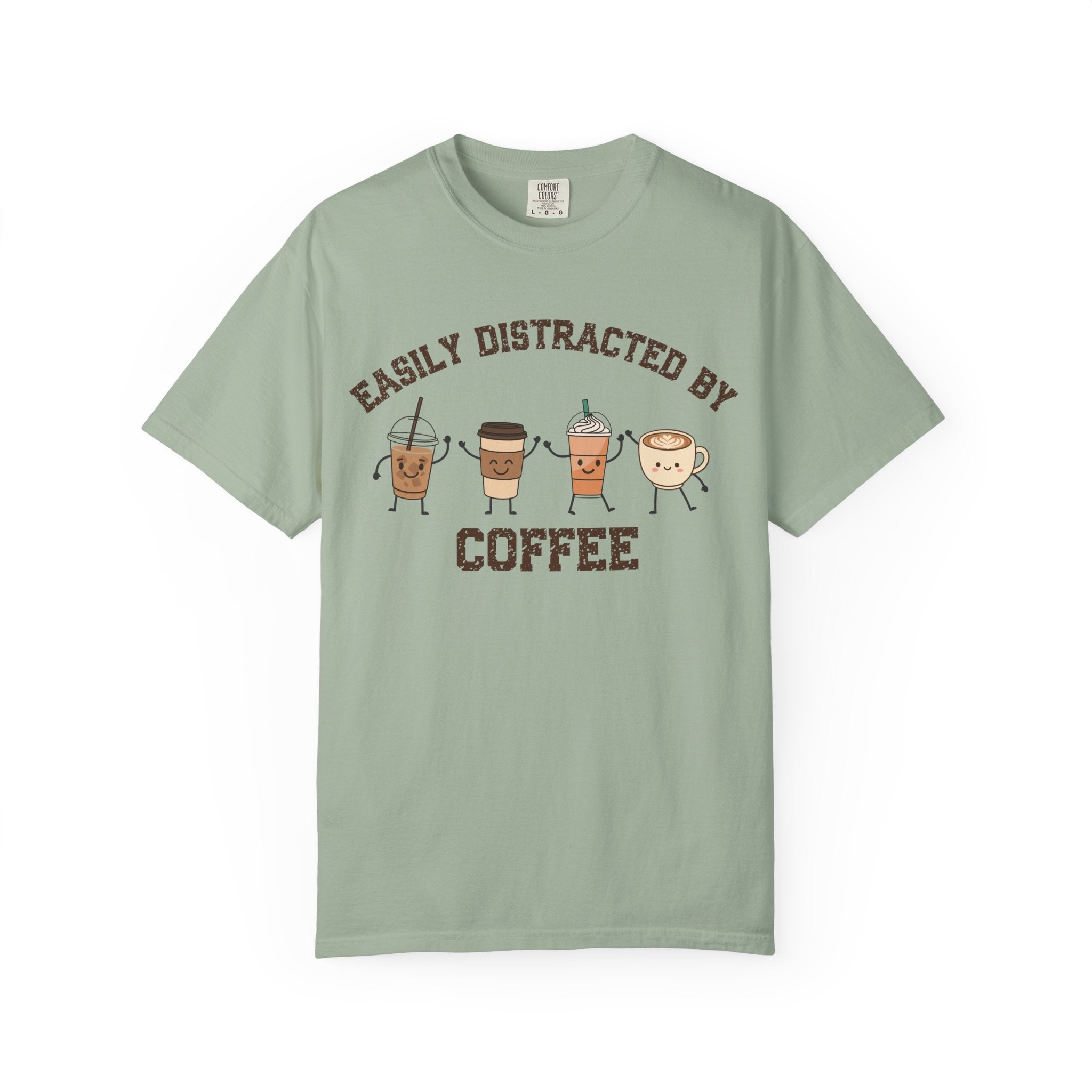 Easily Distracted By Coffee T-Shirt