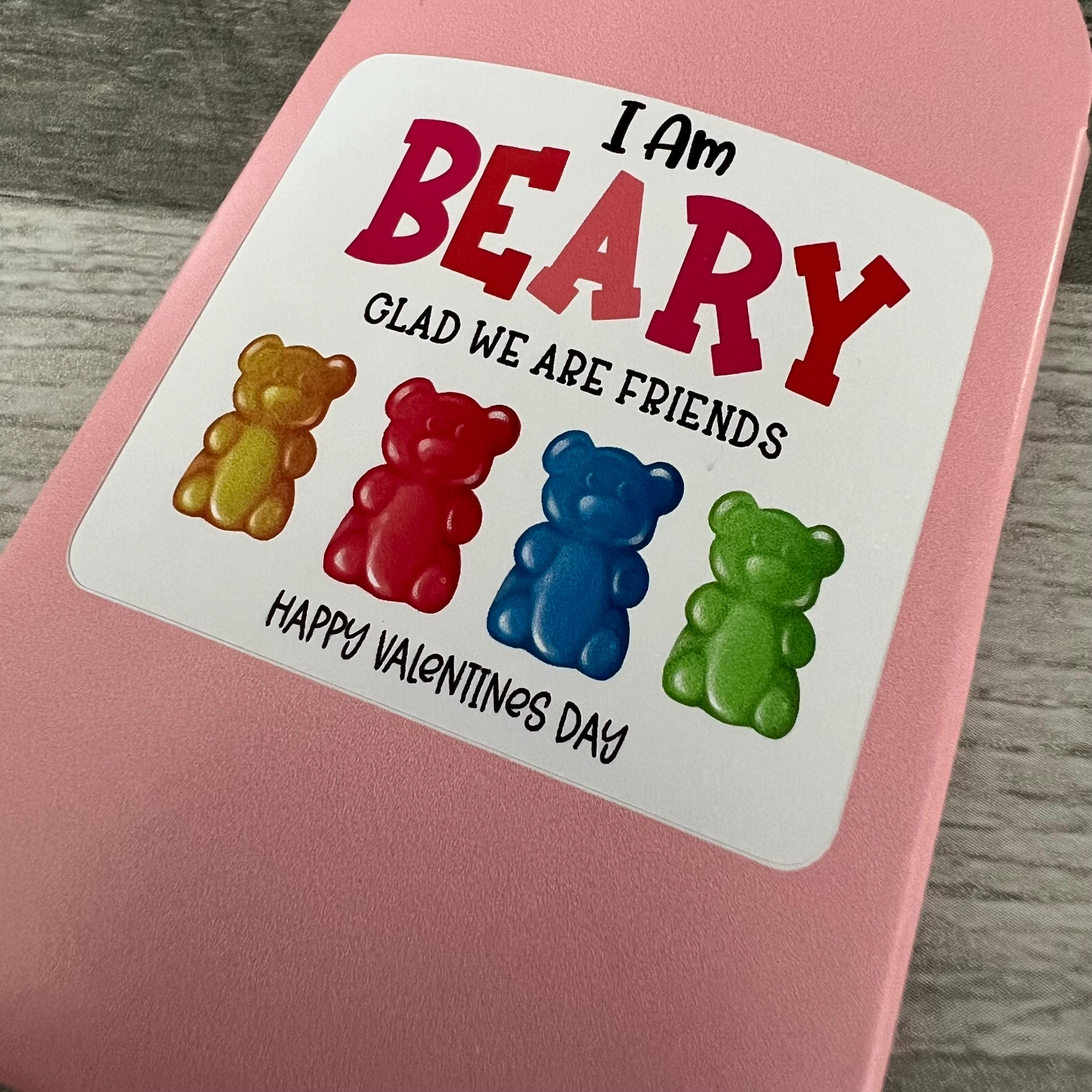 I Am Beary Glad We Are Friends Valentine Envelopes (Set of 10) *candy NOT included*