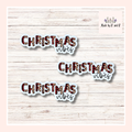 Christmas Vibes Sticker Set of 3
