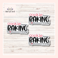 Cookie Baking Crew Sticker (Set of 3)