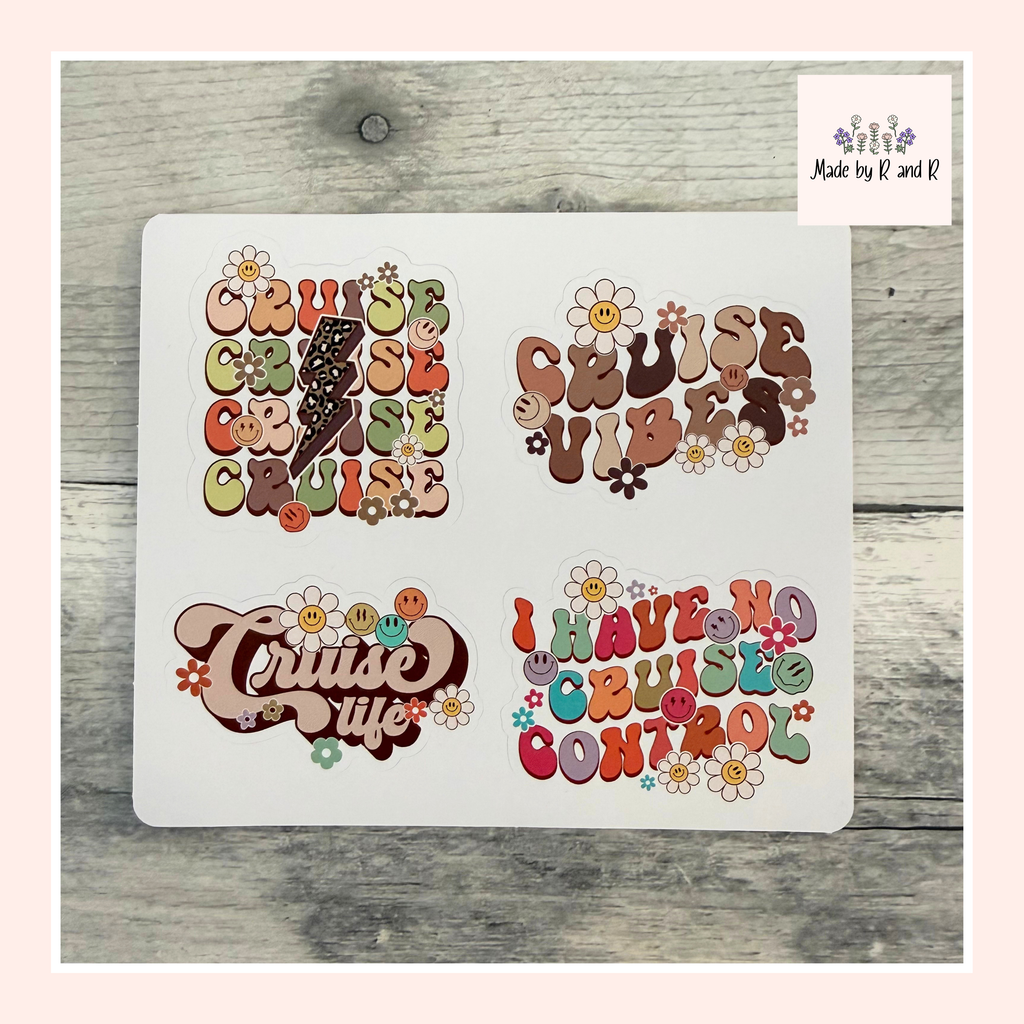 Cruise Sticker Sheet
