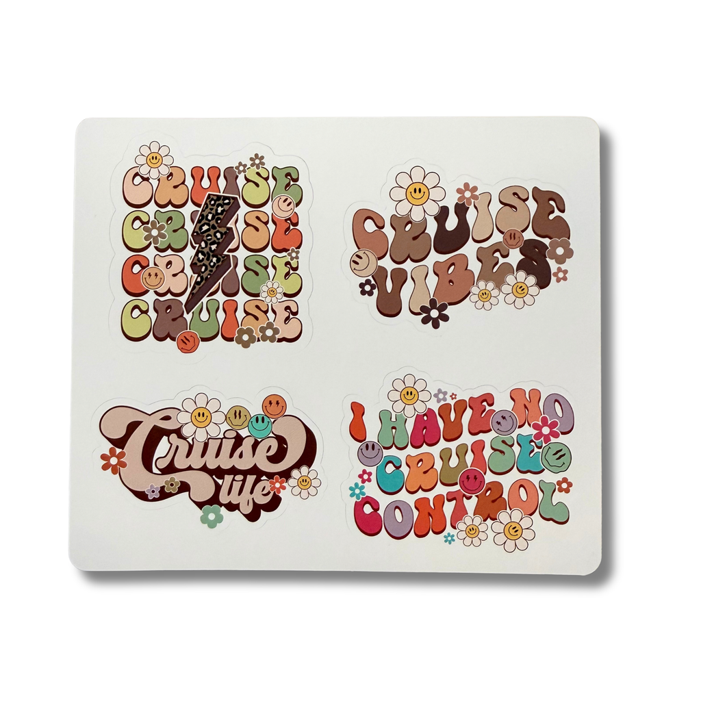 Cruise Sticker Sheet