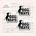 Dachshund Dog Treats Sticker (Set of 3) from Made By R And R