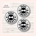 Dog Treats Stickers (Set of 3) from Made By R And R
