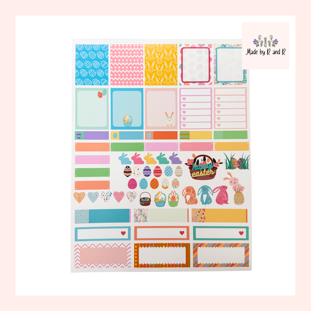 Easter Planner Stickers from Made By R And R