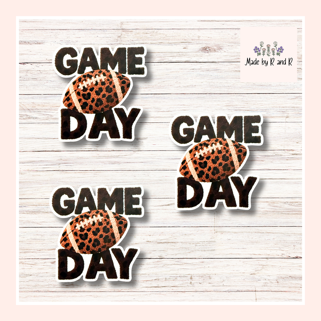 Game Day Sticker (Set of 3)