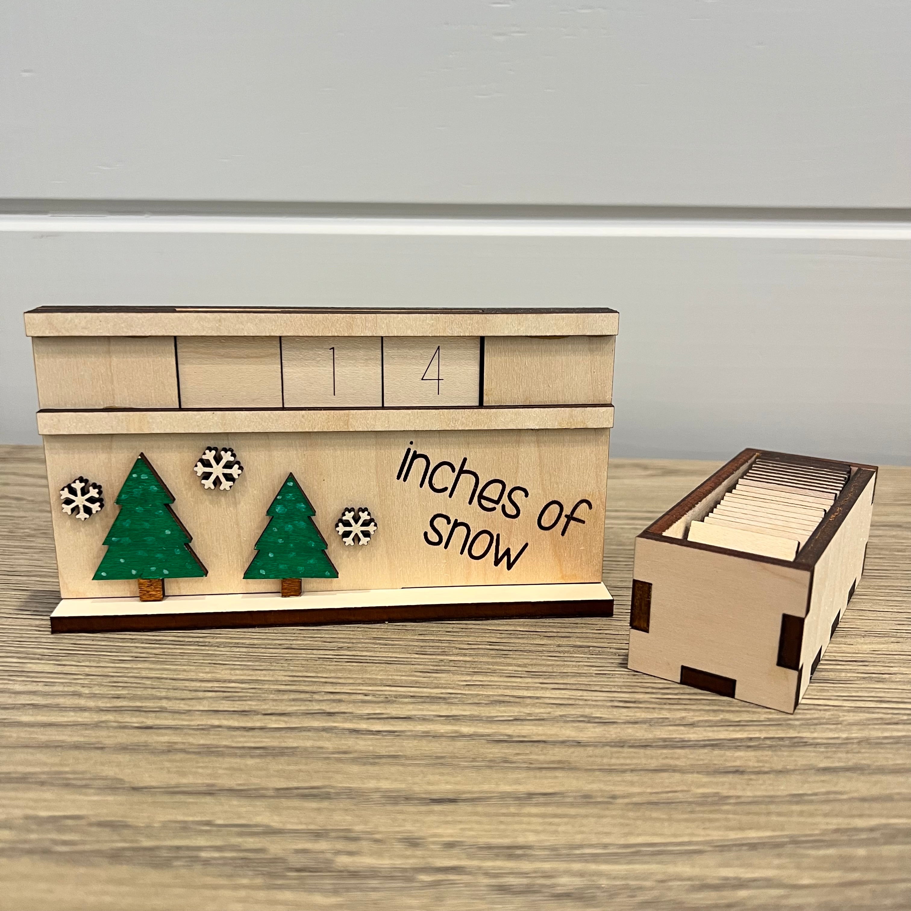 Hand Painted Wood Countdowns From Made By R And R