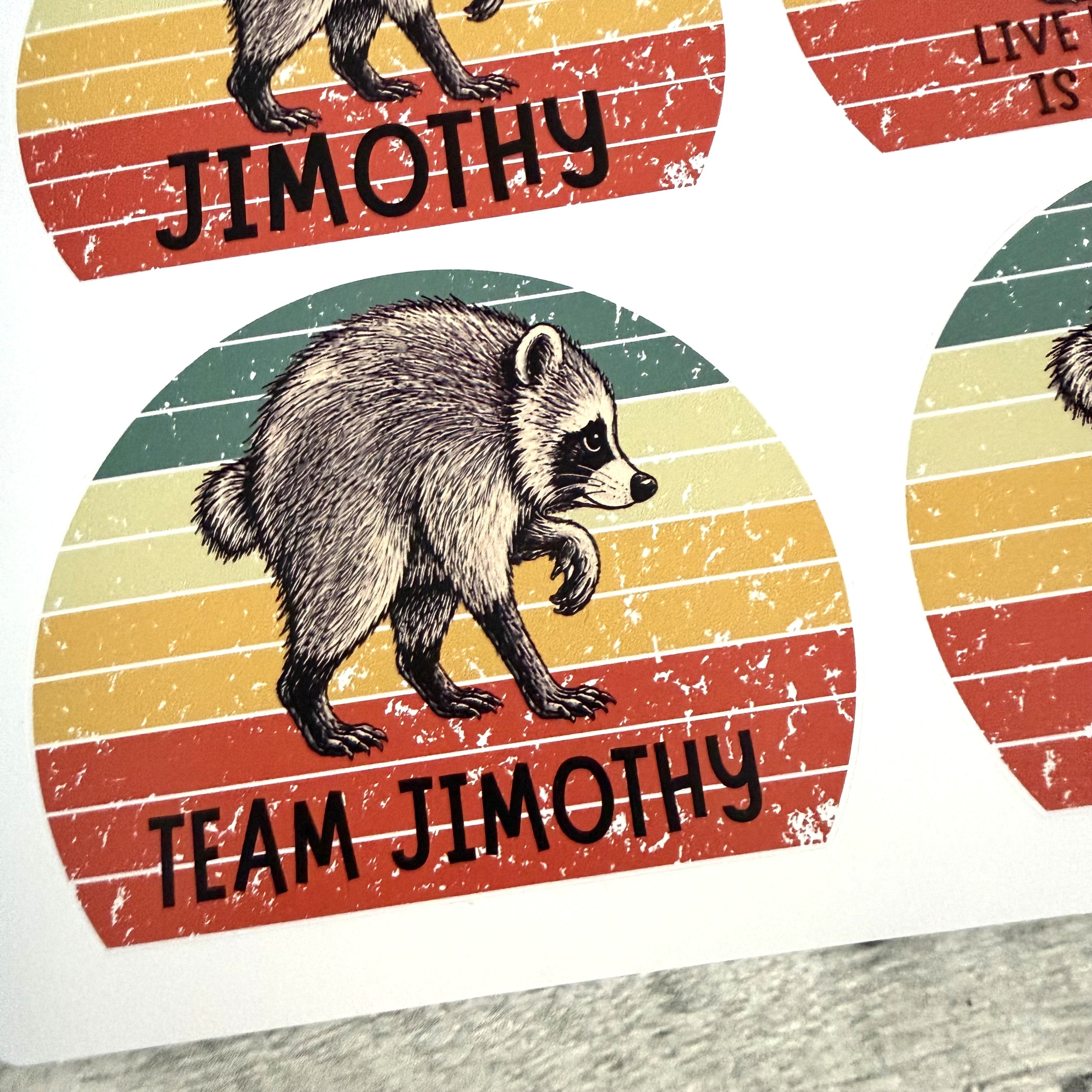 Jimothy Stickers (Set of 4)