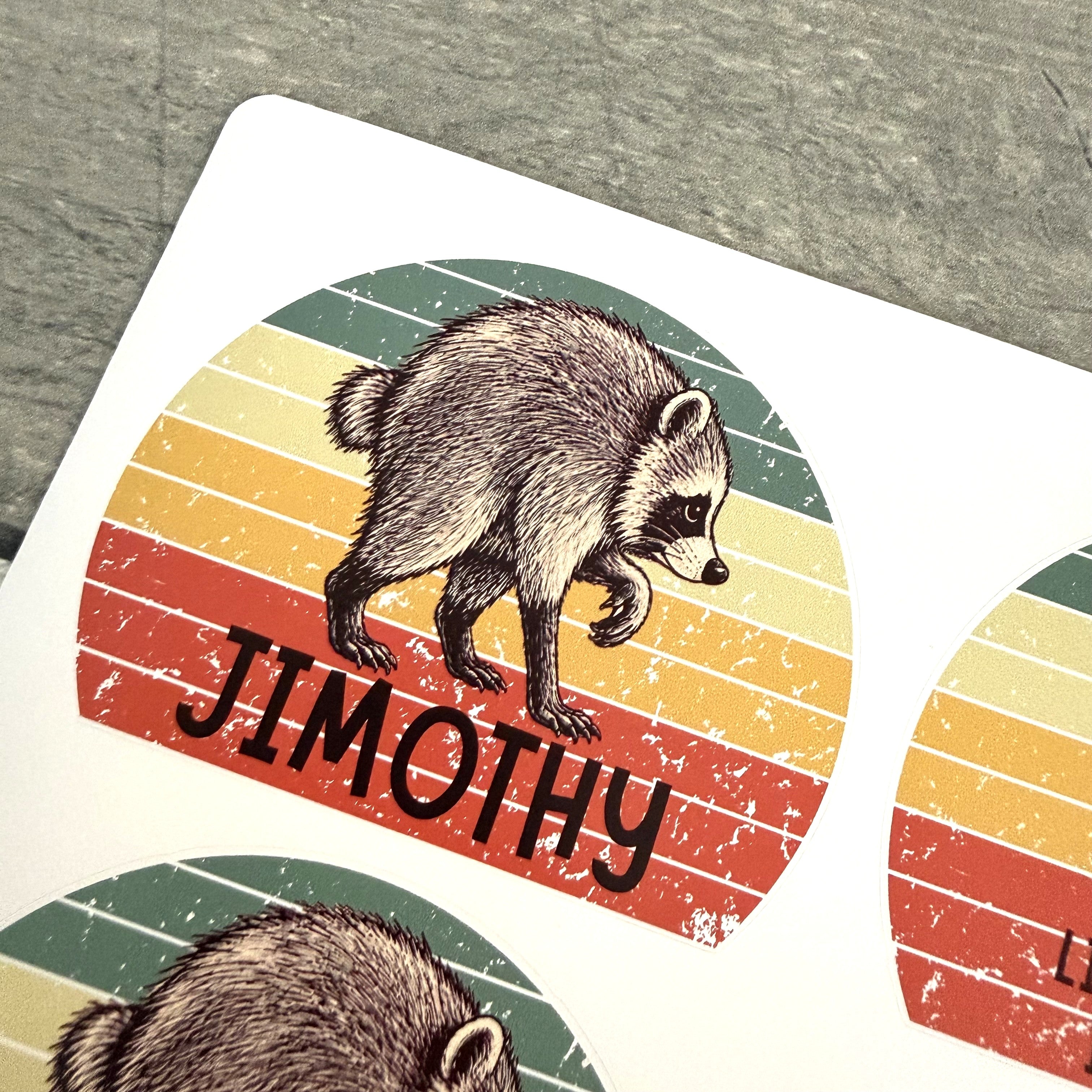 Jimothy Stickers (Set of 4)