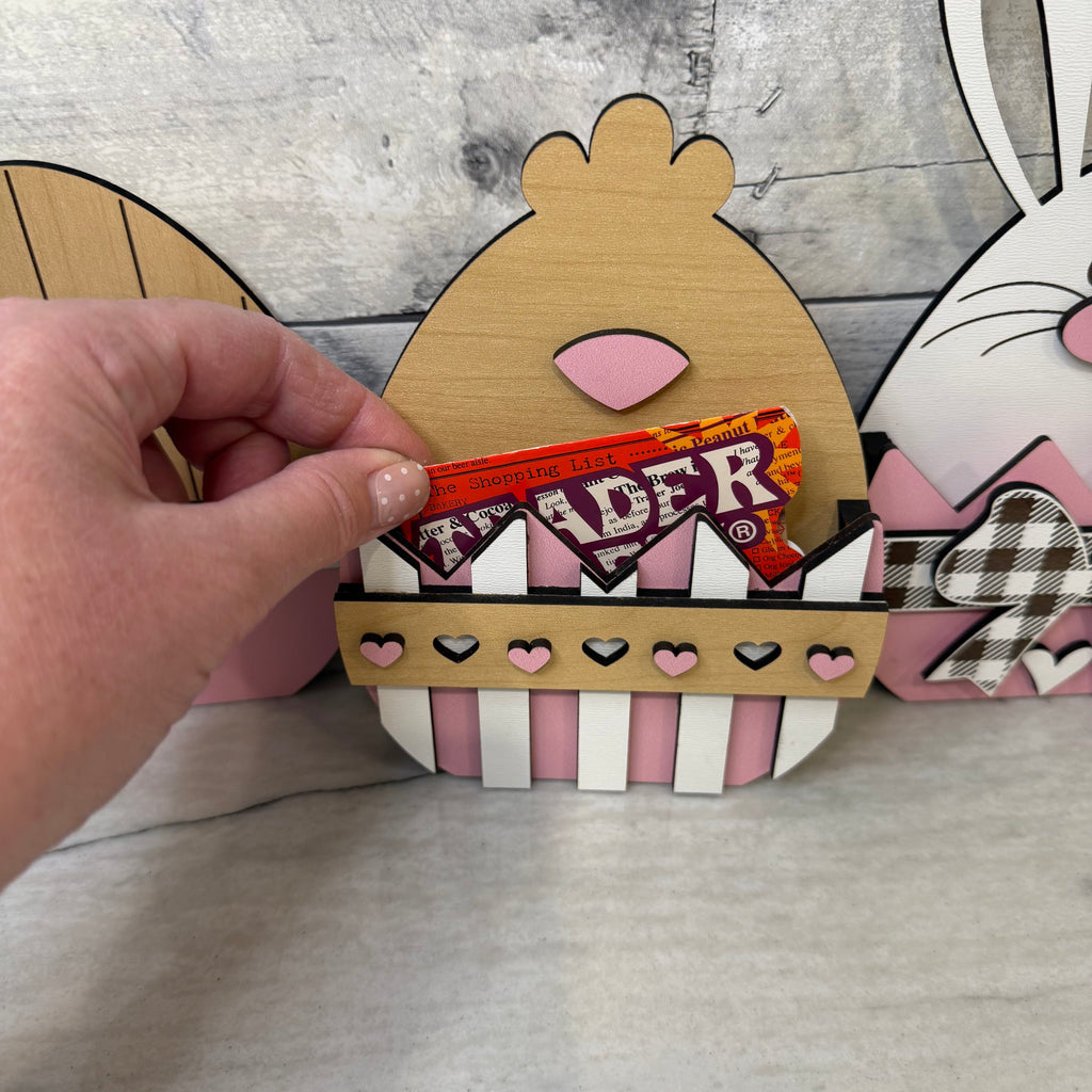 Easter Mini Wood Gift Box (Choose One) From Made By R And R