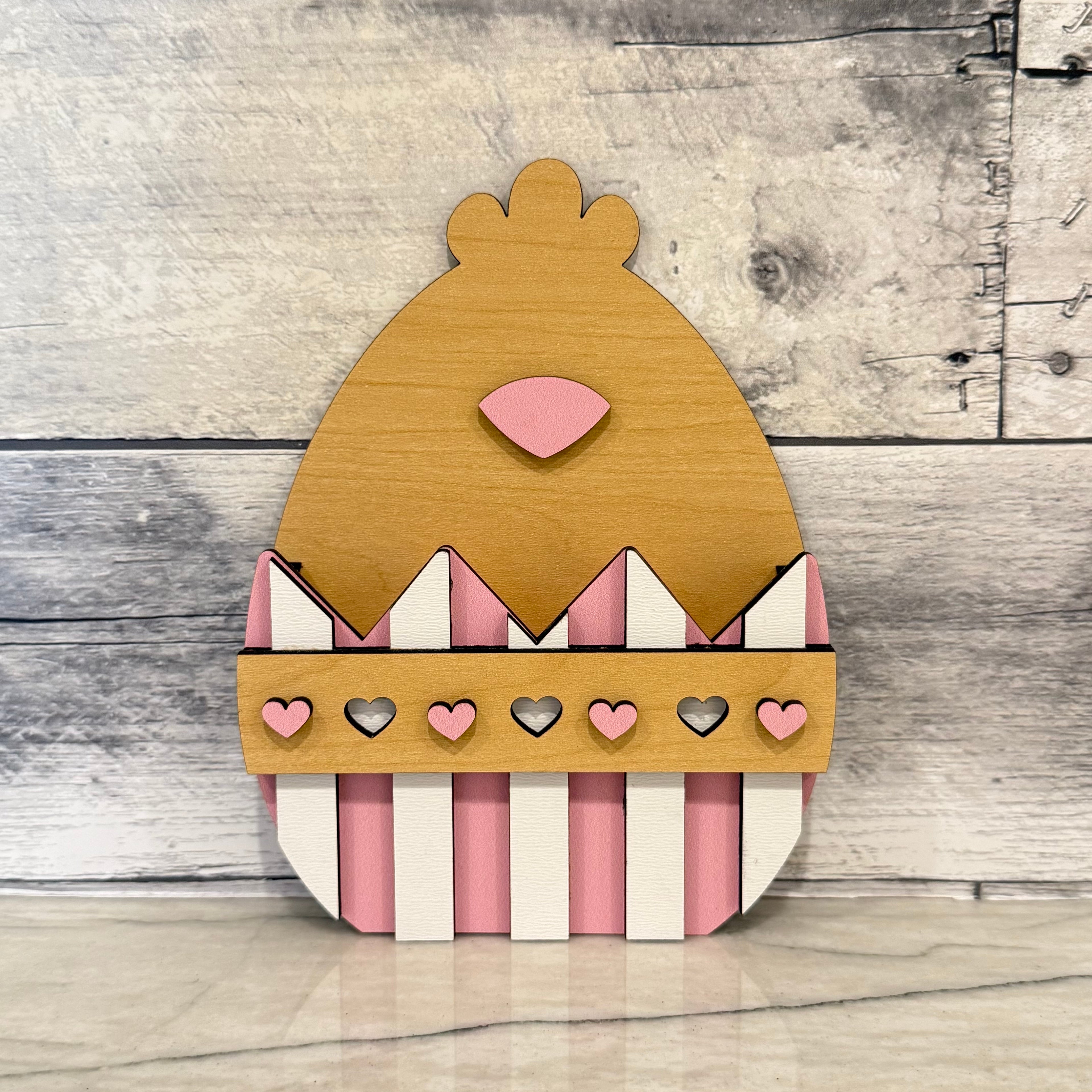 Easter Mini Wood Gift Box (Choose One) From Made By R And R