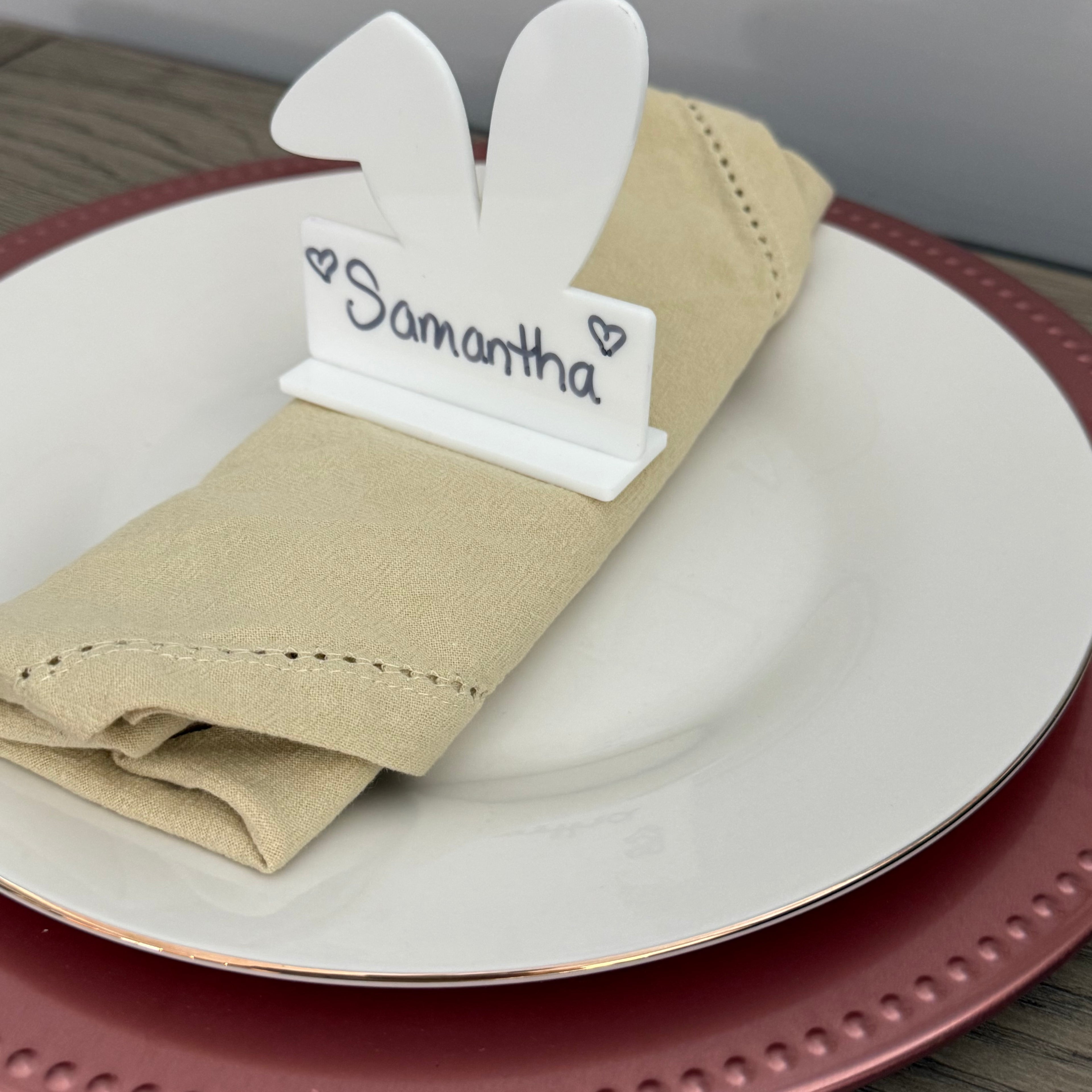 Easter Name Place Cards (Choose Your Quantity) From Made By R And R