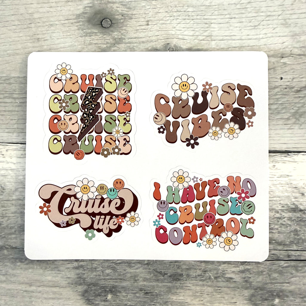 Cruise Sticker Sheet