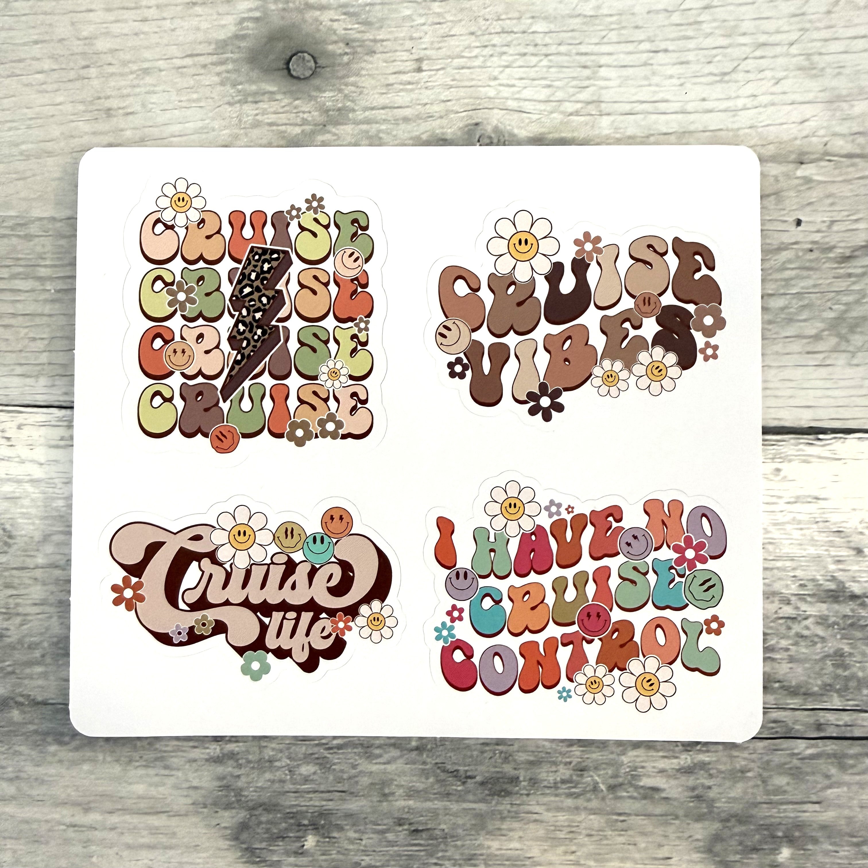 Cruise Sticker Sheet