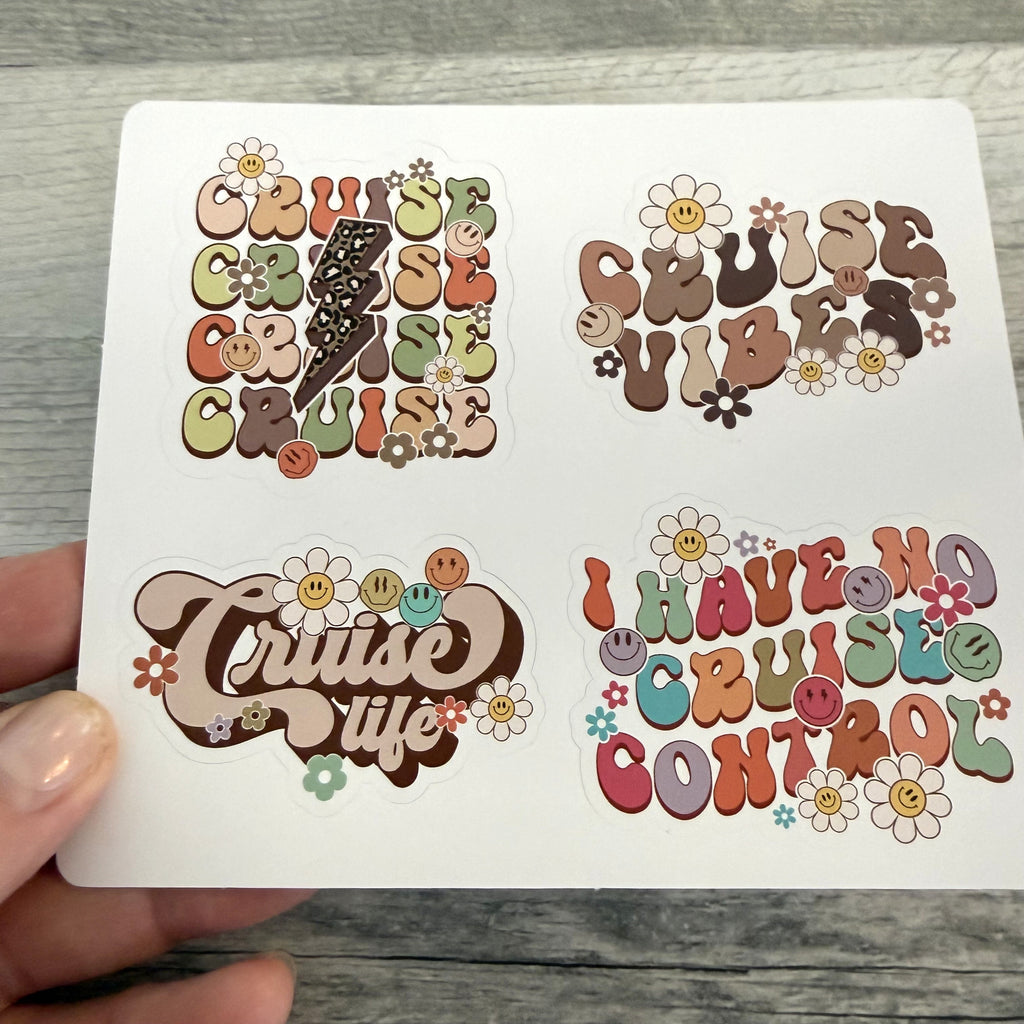 Cruise Sticker Sheet