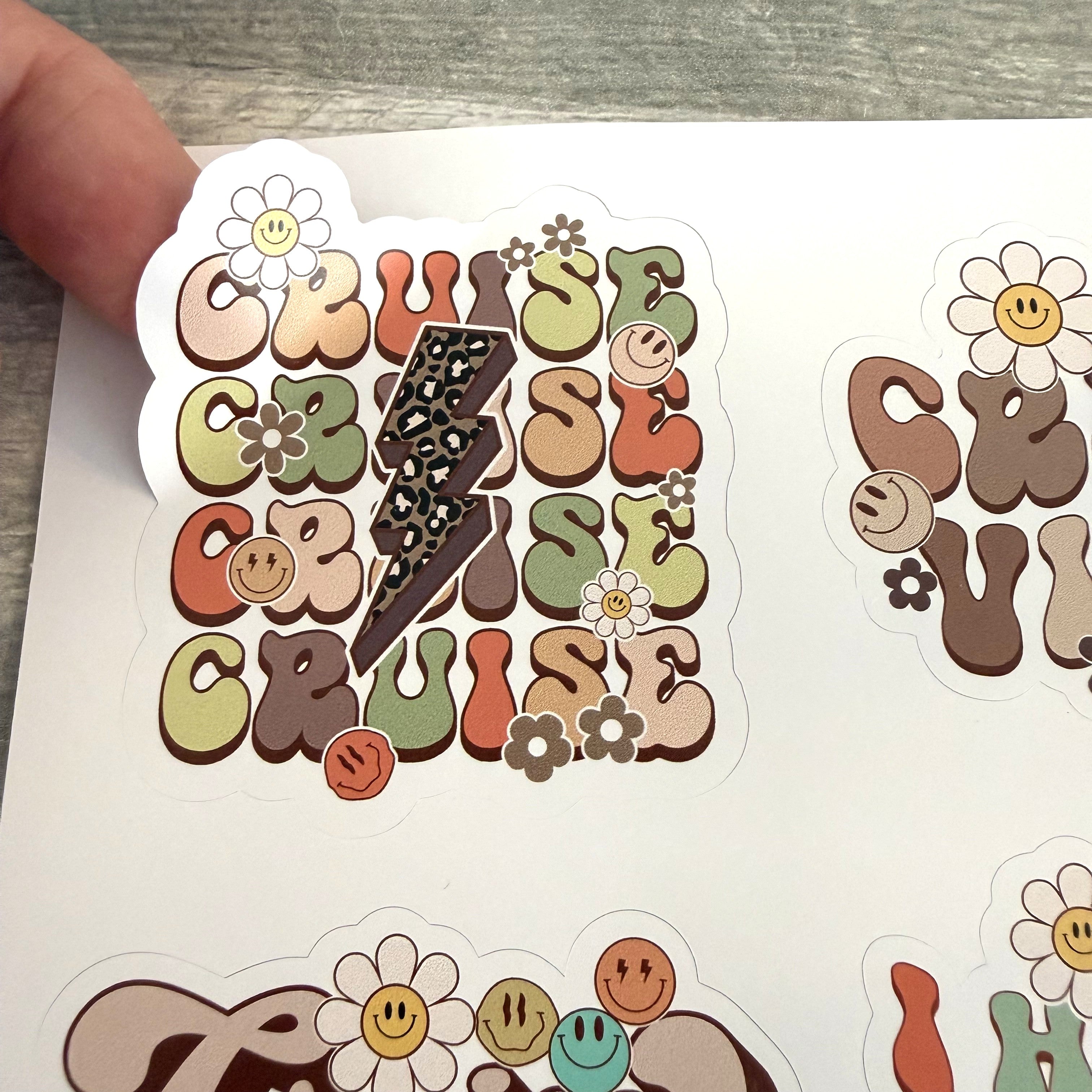 Cruise Sticker Sheet