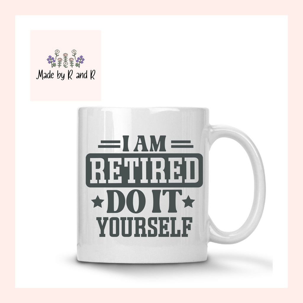 Retirement Mugs From Made By R And R