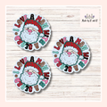 I Love A Man With A Beard Sticker Set of 3