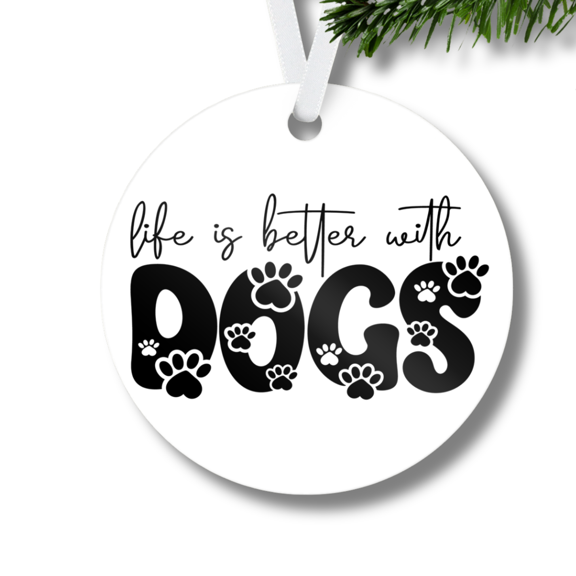 Dog Christmas Ornaments From Made By R And R