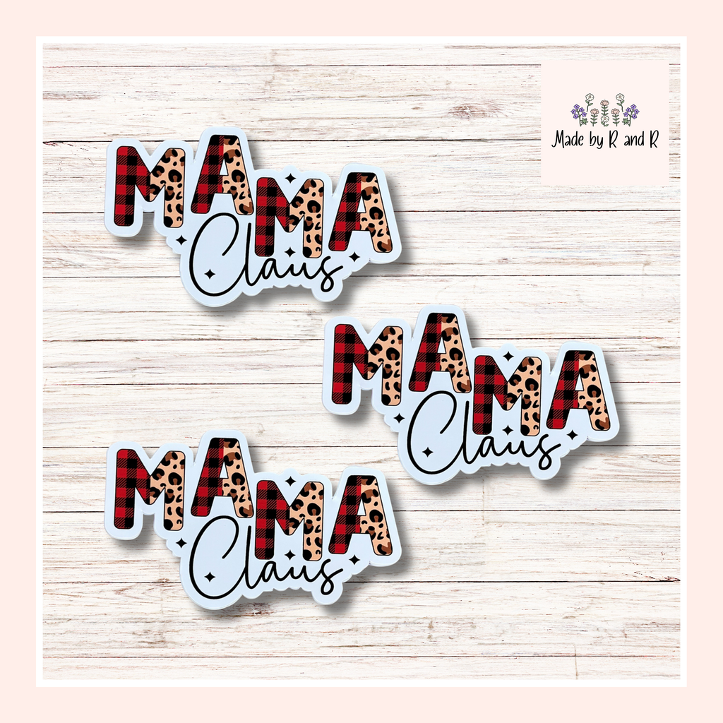 Mama Claus Sticker Set of 3