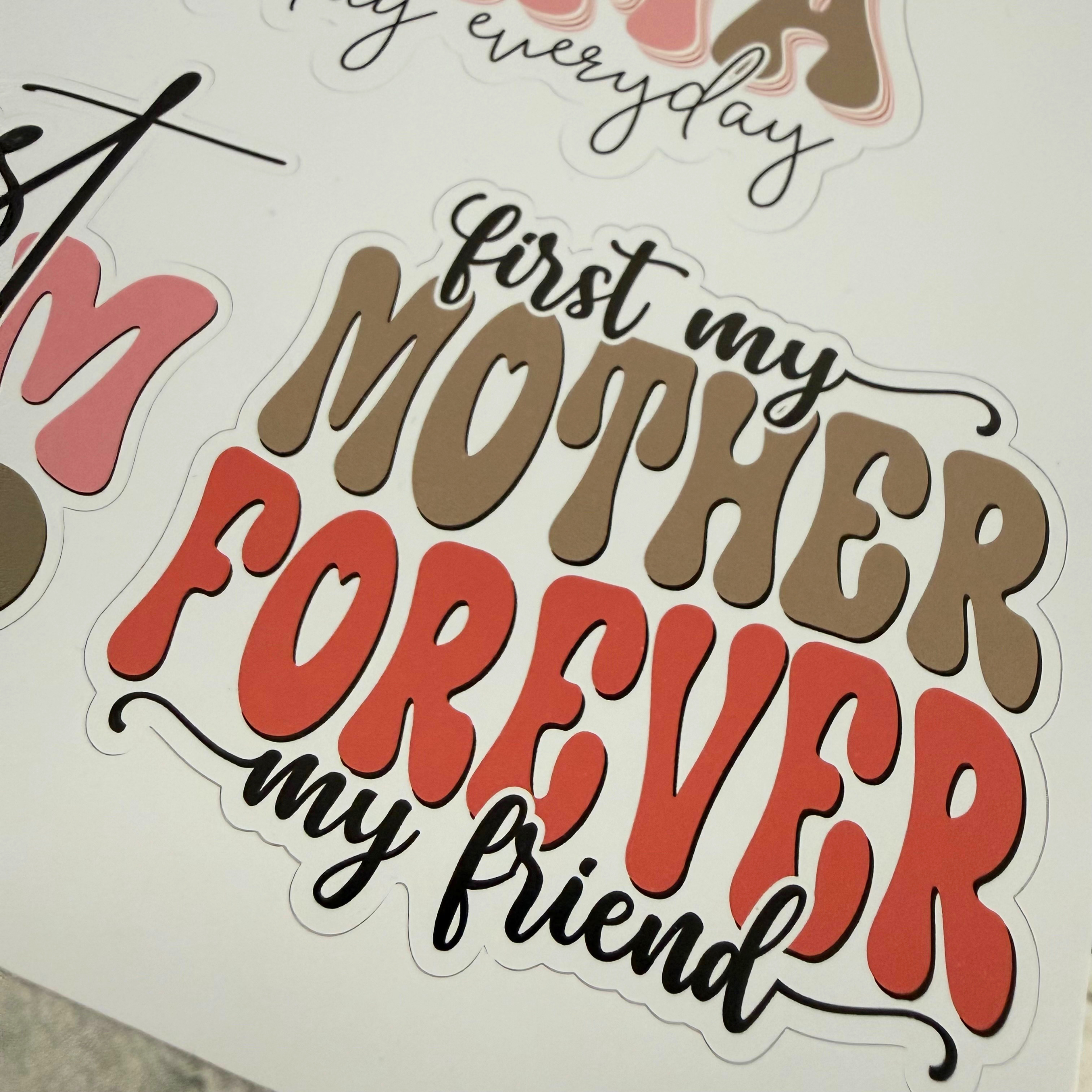 Mom Stickers (Set of 3)