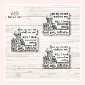 They Say You Are What You Eat Sticker (Set of 3)