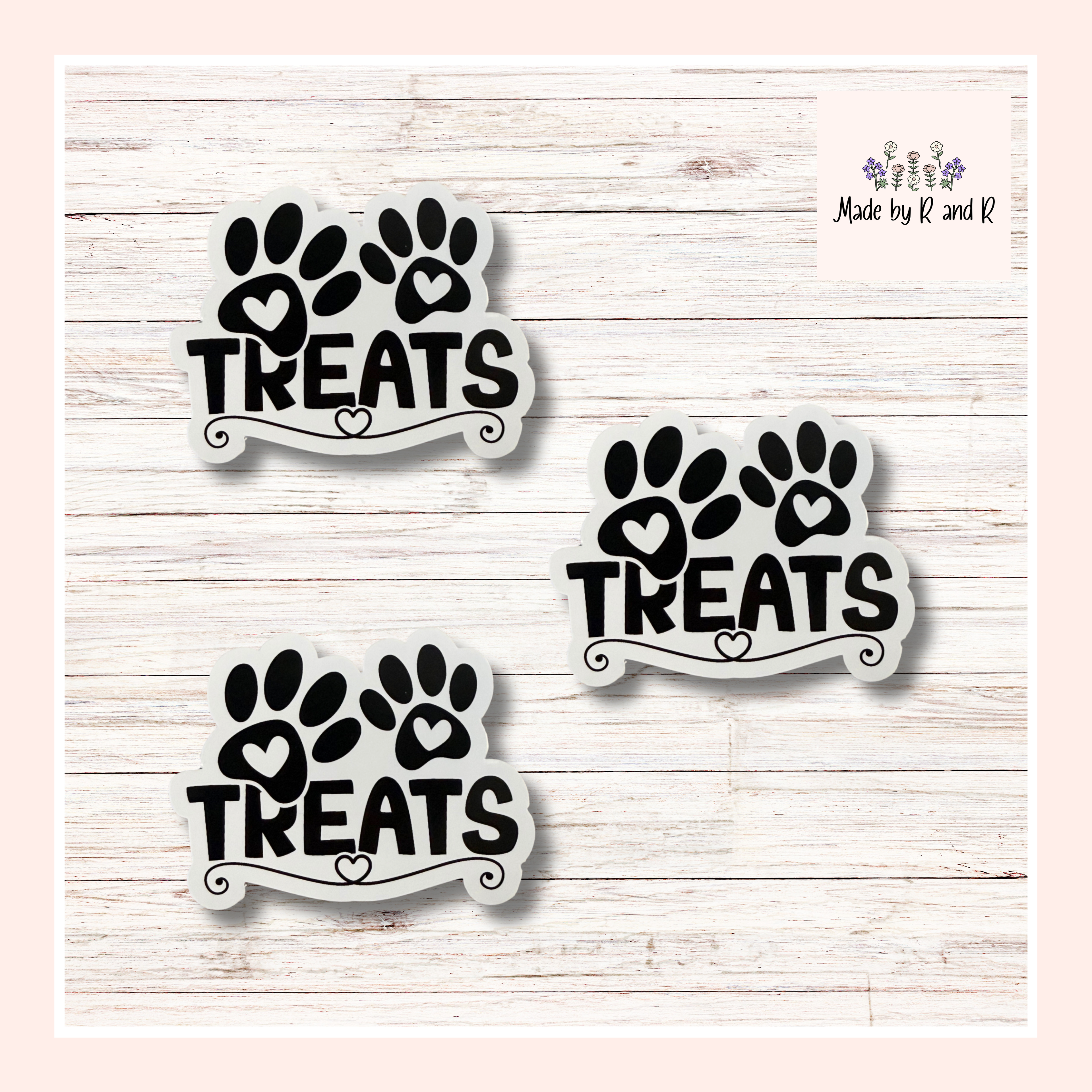 Treats Sticker (Set of 3) from Made By R And R