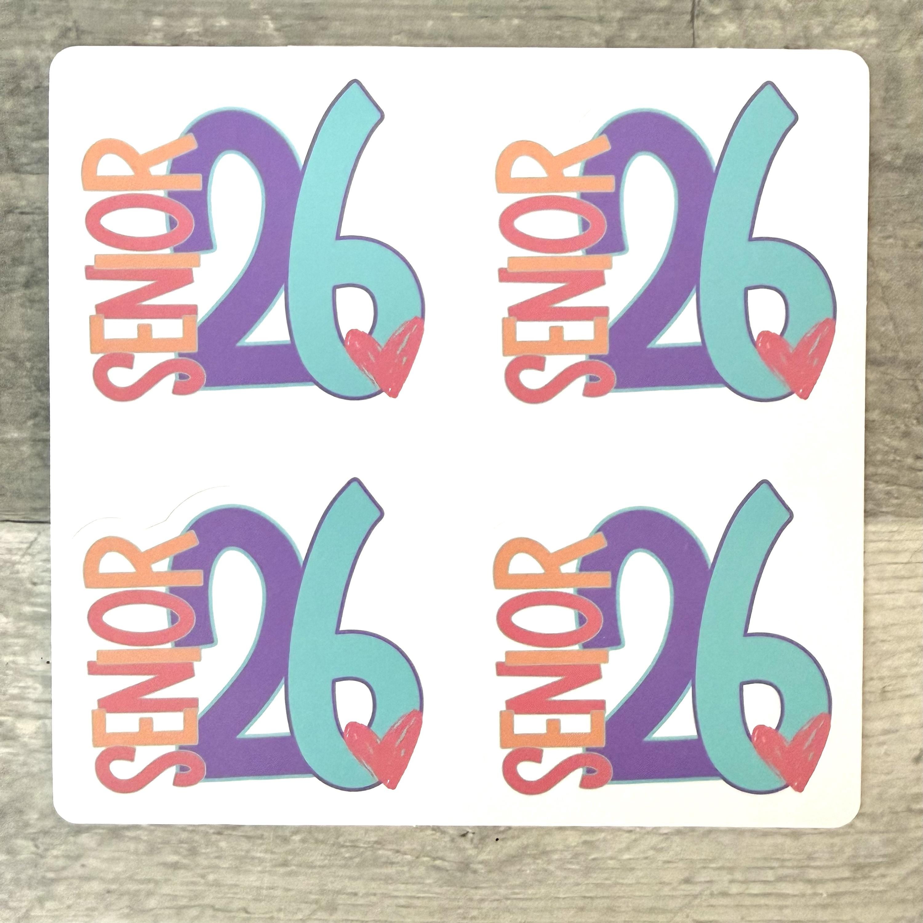 Senior 2026 Stickers (set of 4)