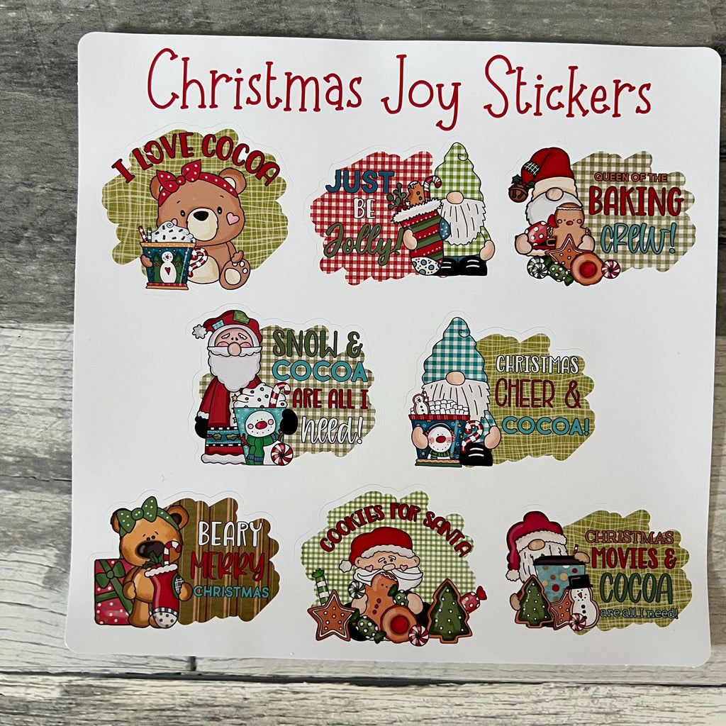Christmas Joy Stickers