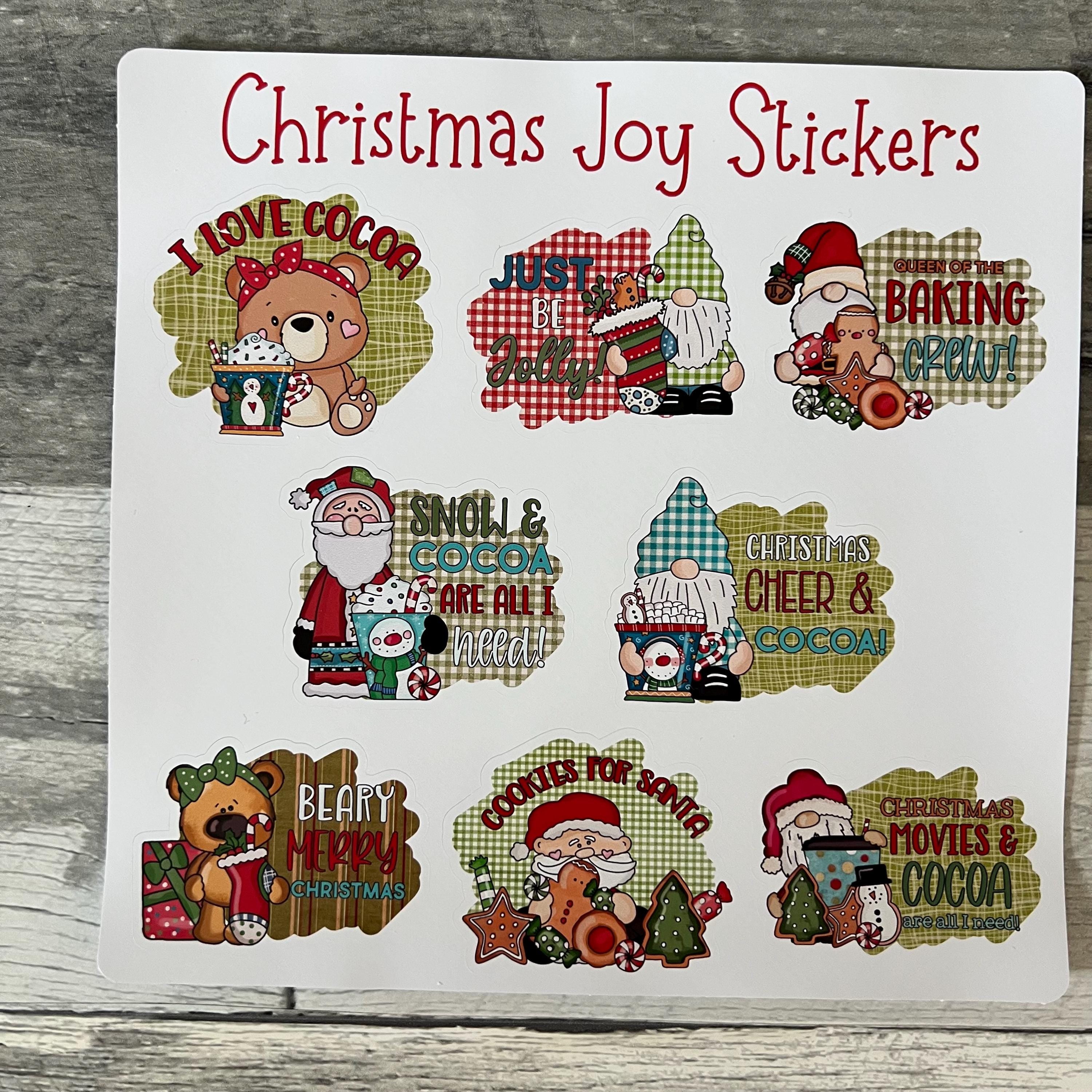 Christmas Joy Stickers