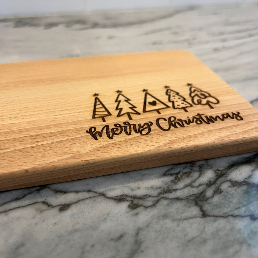 Merry Christmas Cutting Board