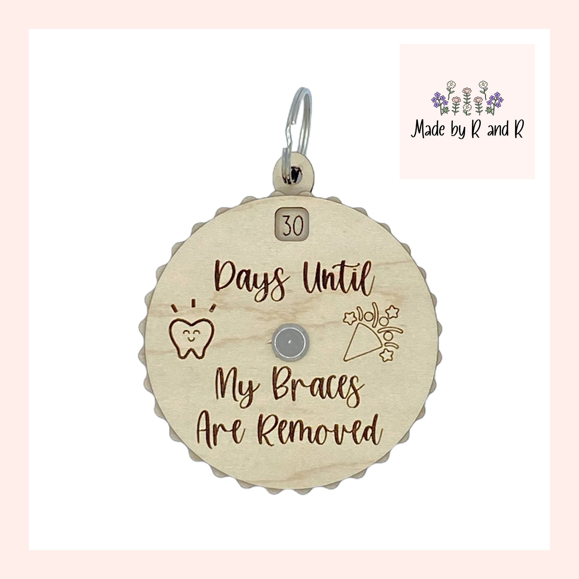 Days Until My Braces Are Removed Countdown Spinner