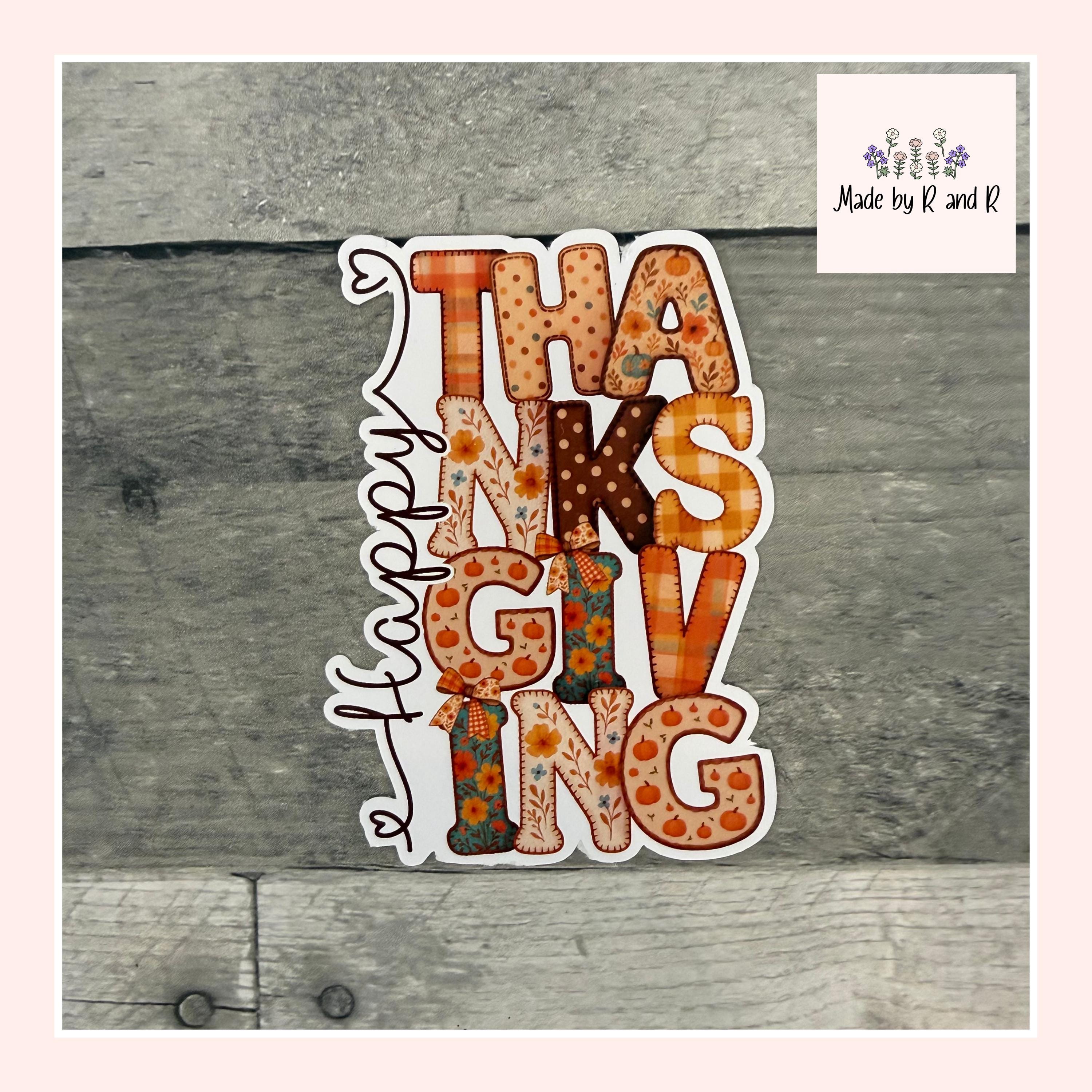 Happy Thanksgiving Sticker