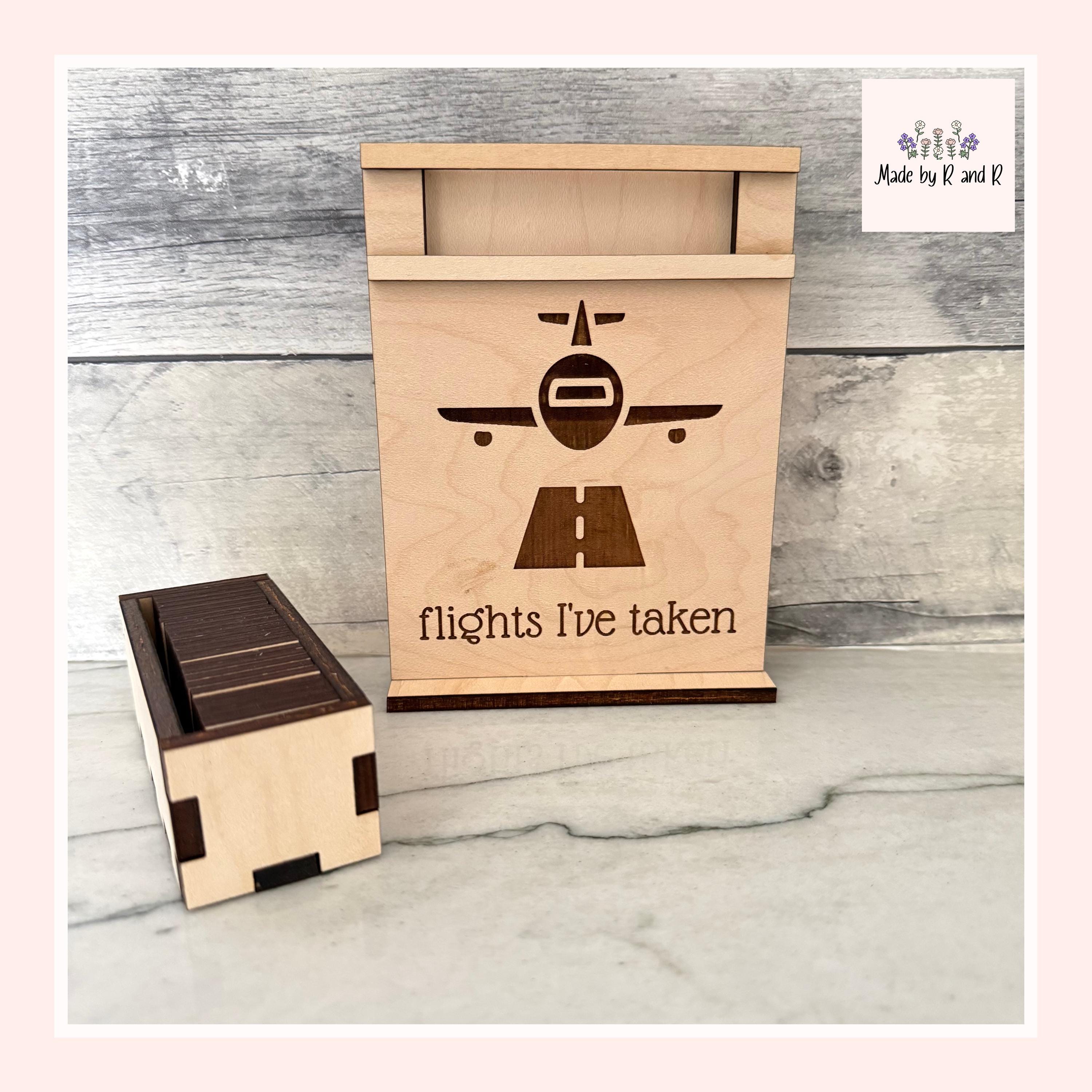 Flights I've Taken Tracker From Made By R And R