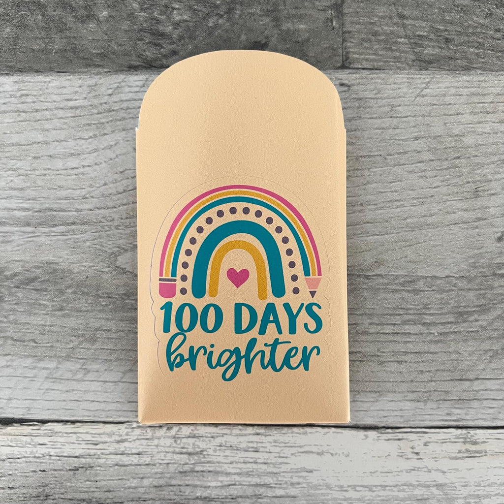 100 Days Brighter Envelopes (Set of 10) *filler NOT included*