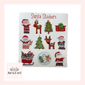 Santa Stickers