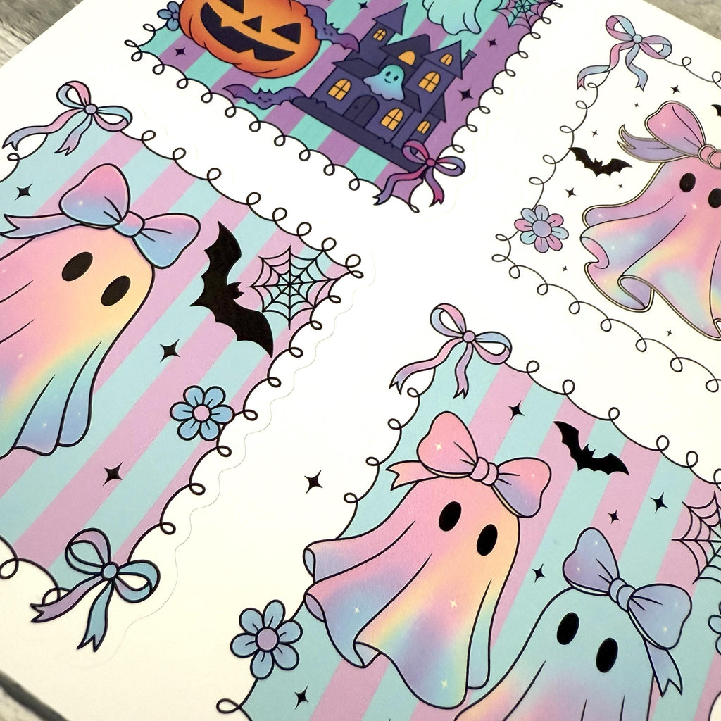 Pastel Halloween Sticker Sheet