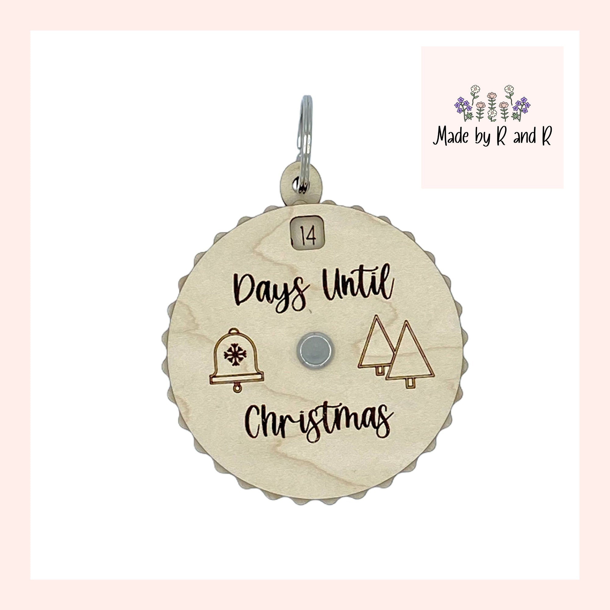 Days Until Christmas Countdown Spinner