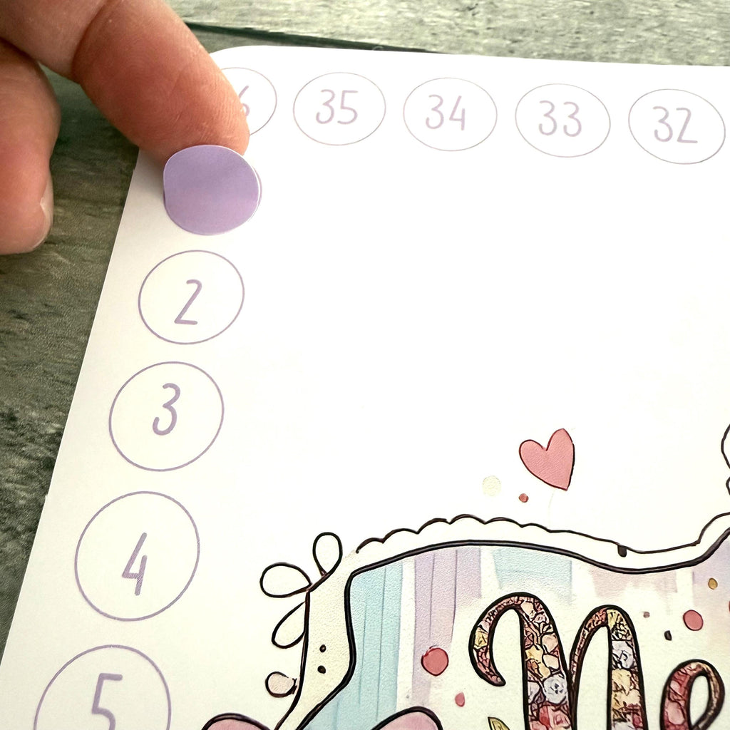 State Travel Countdown Activity Sticker (Choose One) From Made By R And R