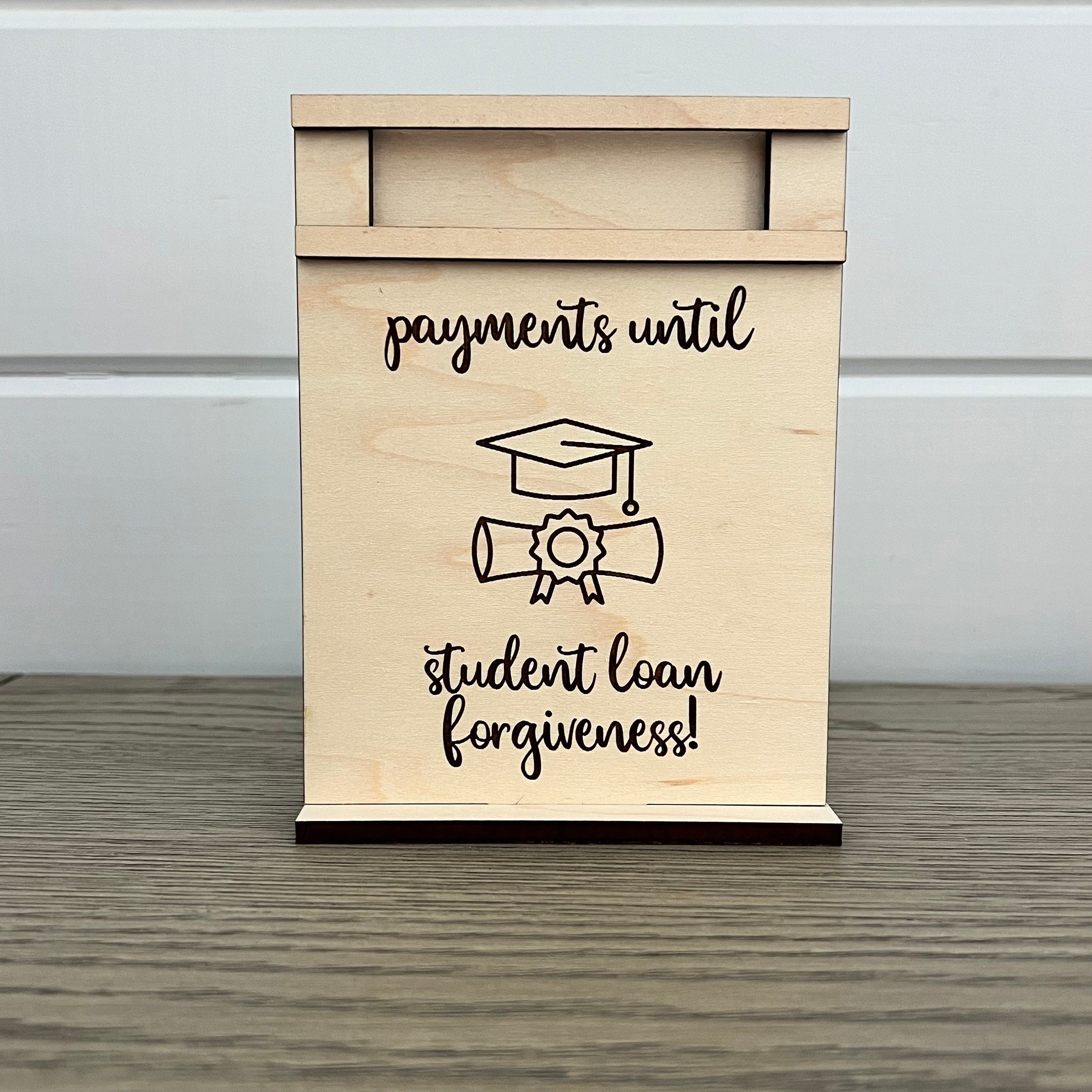 Payments Until Student Loan Forgiveness Wood Countdown