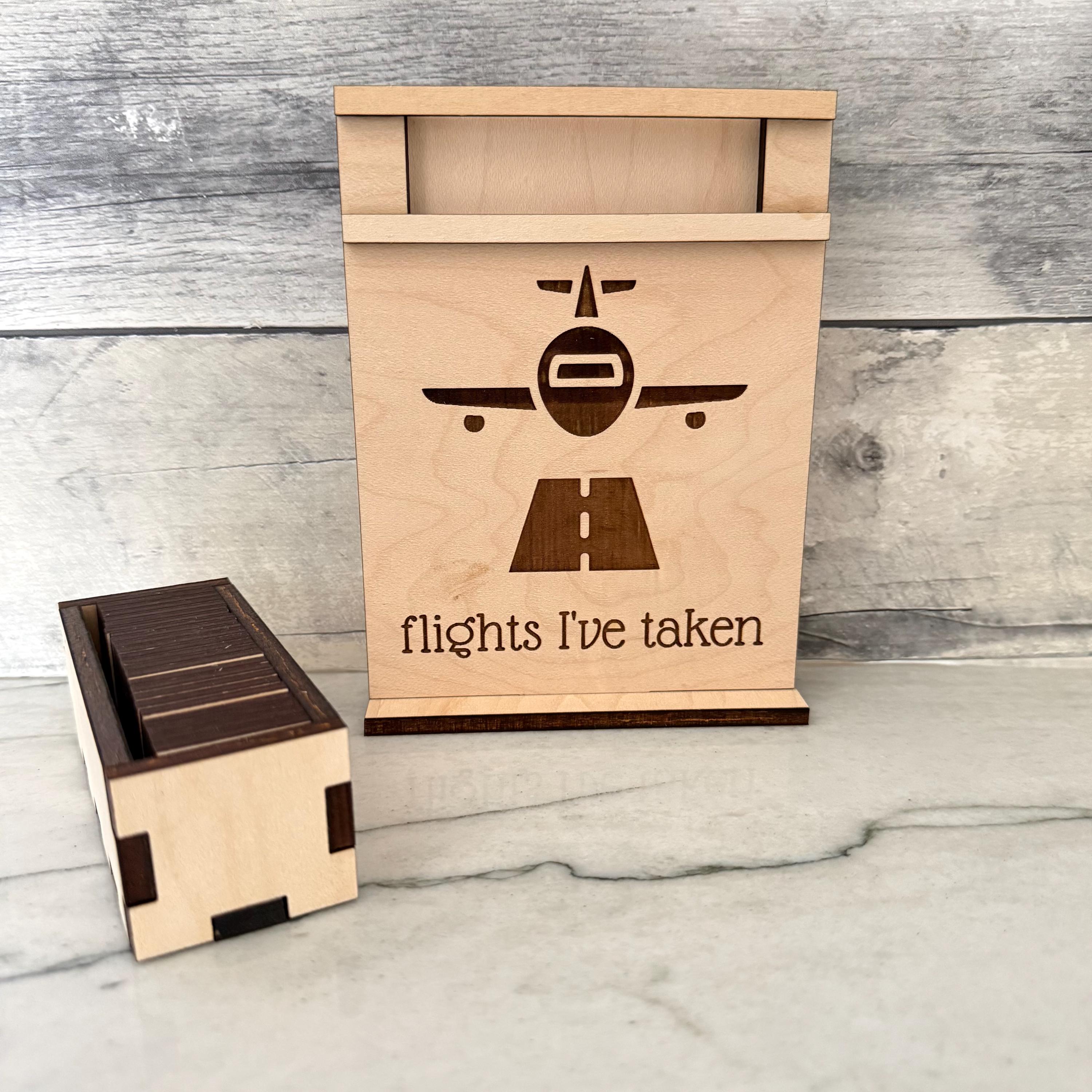 Flights I've Taken Tracker From Made By R And R