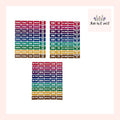 School Planner Stickers (set of 135)