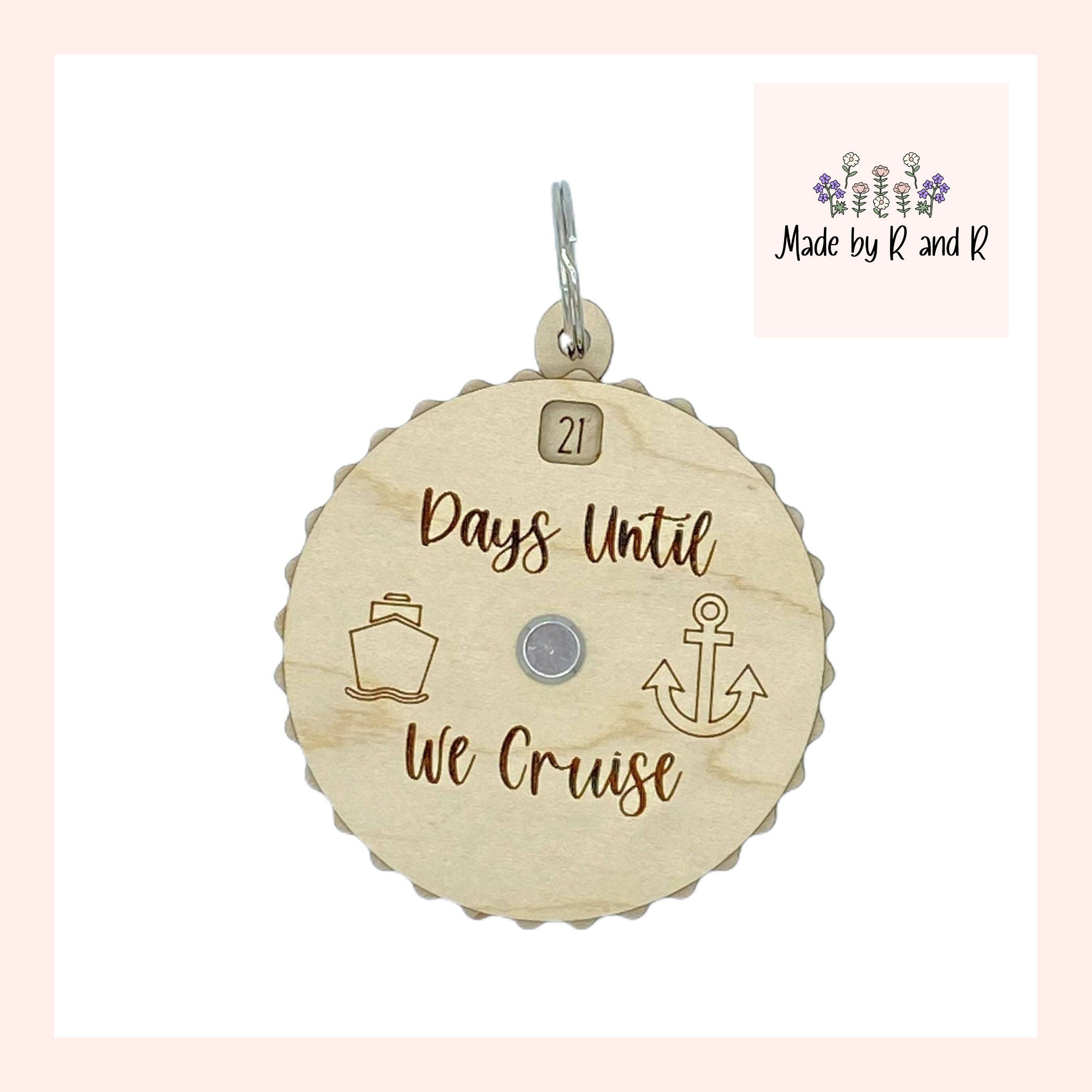 Days Until We Cruise 30 Day Countdown Spinner