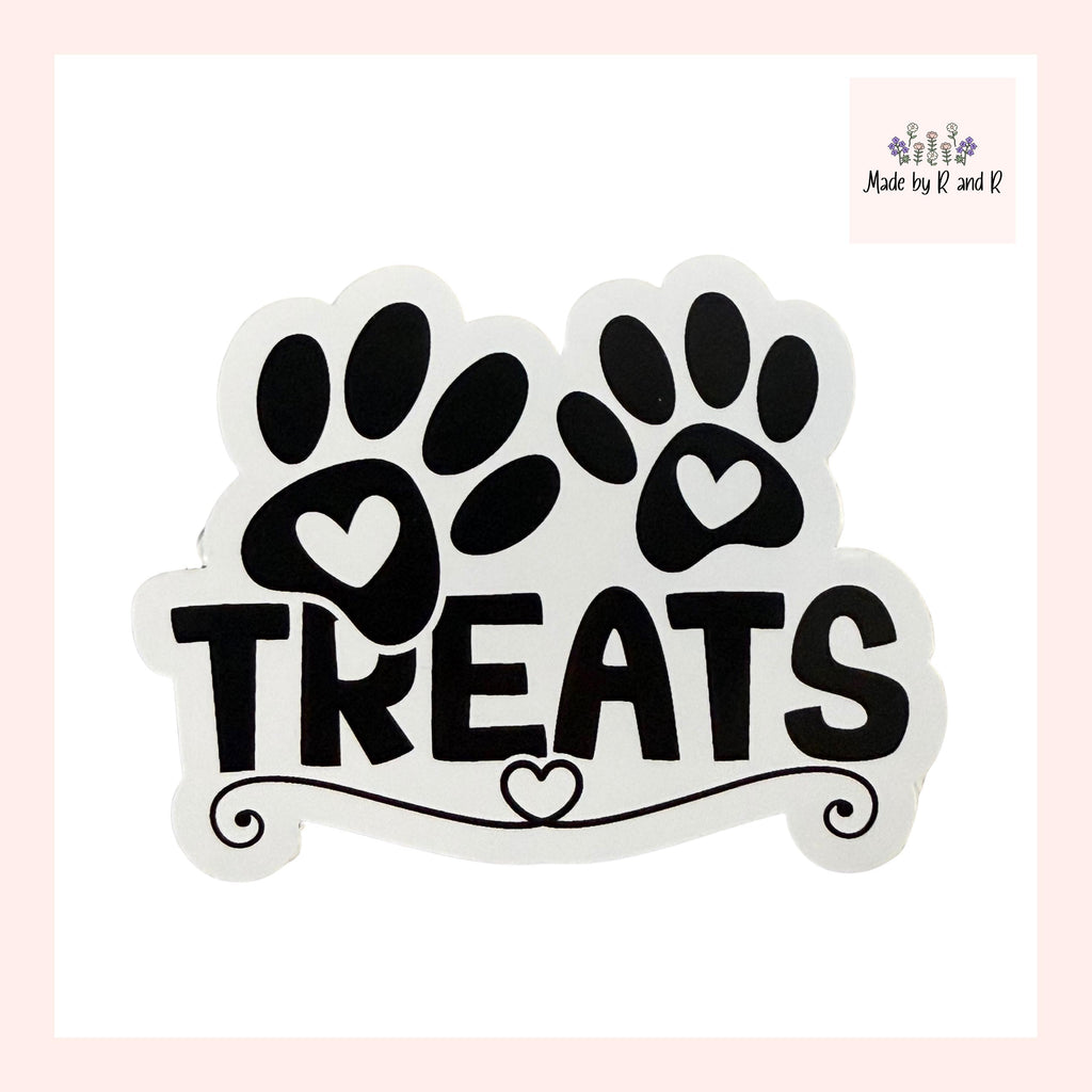 Treats Sticker from Made By R And R