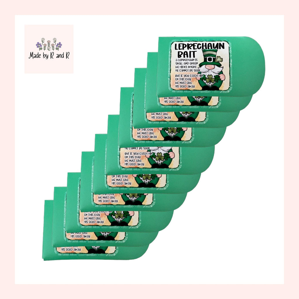 Leprechaun Bait Envelopes (Set of 10)