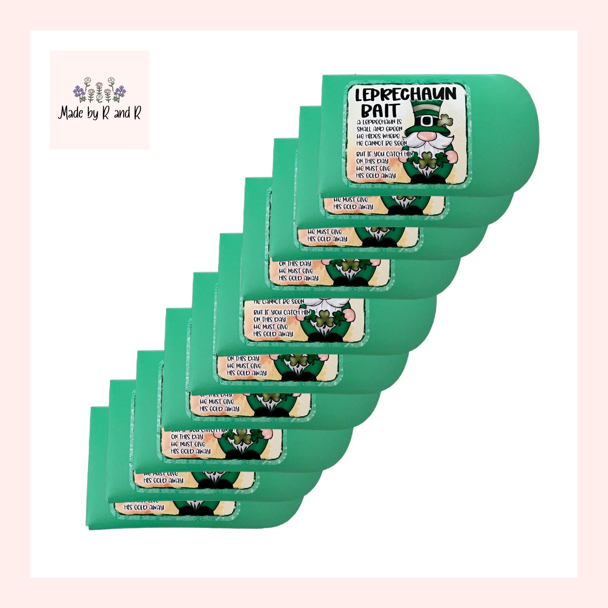 Leprechaun Bait Envelopes (Set of 10)