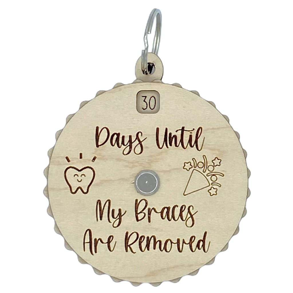 Days Until My Braces Are Removed Countdown Spinner